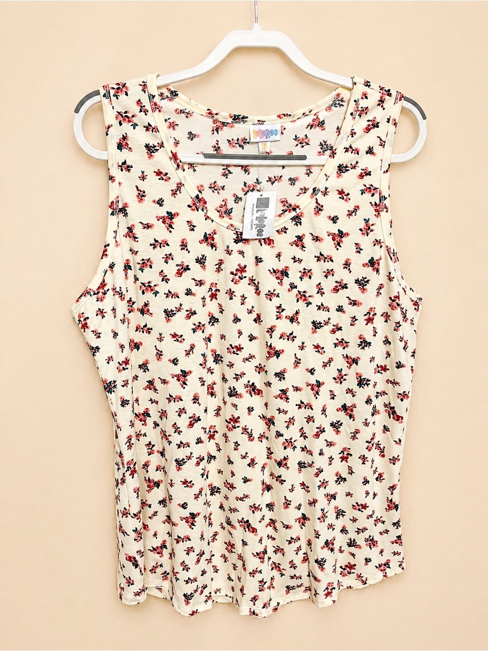 LuLaRoe Floral Tank Top | Size 3XL | NWT